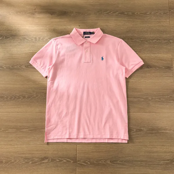 Polo Ralph Lauren Classic Fit Pink Polo - 1