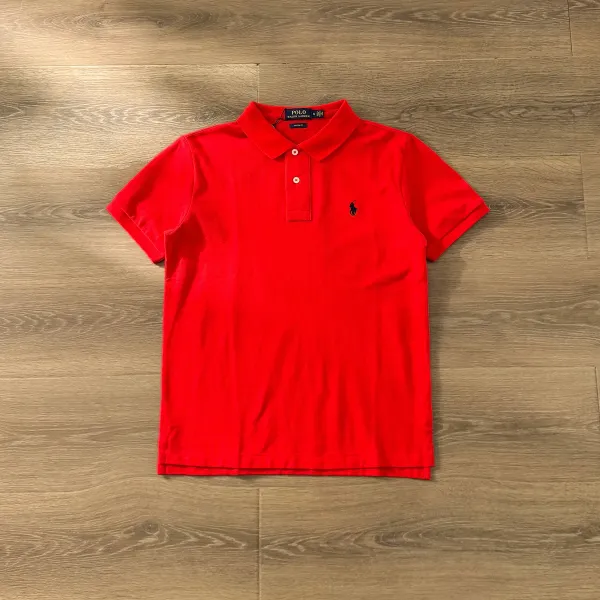 Polo Ralph Lauren Classic Fit Orange Polo - 4
