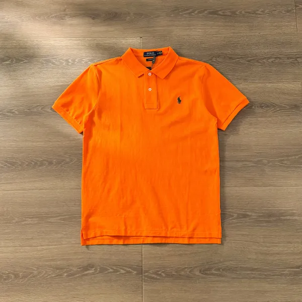 Polo Ralph Lauren Classic Fit Orange Polo - 1