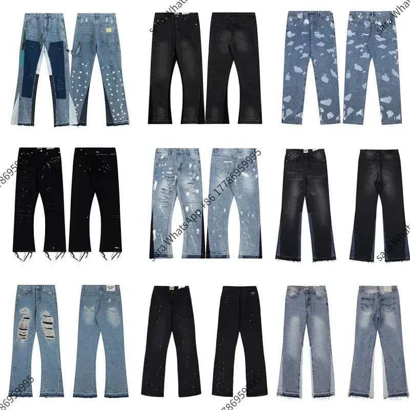 1500 Color-Matching Flared Jeans for Men and Women (Non-Refundable/Non-Exchangeable) Sara WhatsApp: +86 17786959995