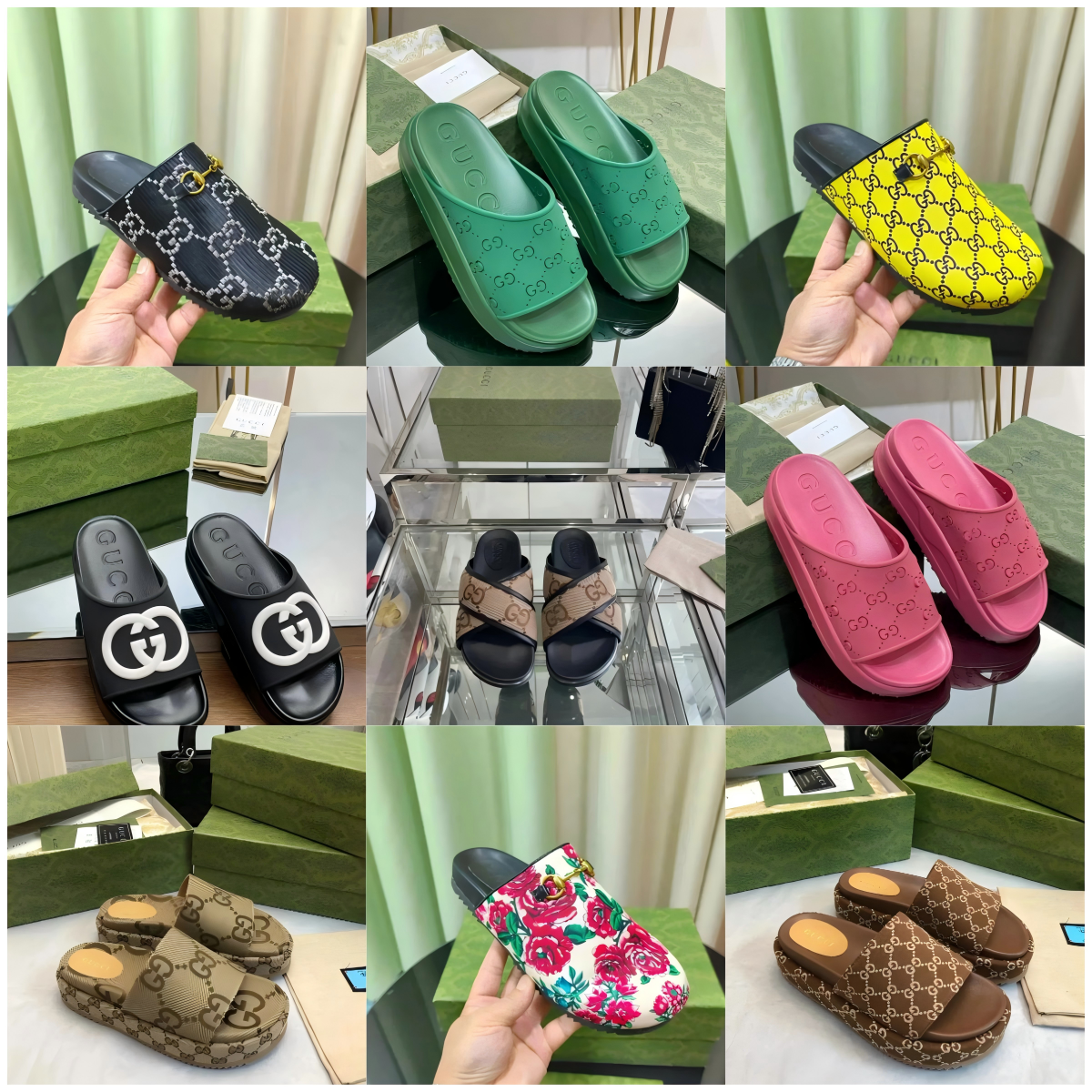 Popular trendy, youthful and cool slippers