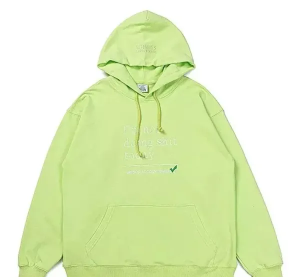 Vetements撕纸效果Logo Black Hoodie - 4