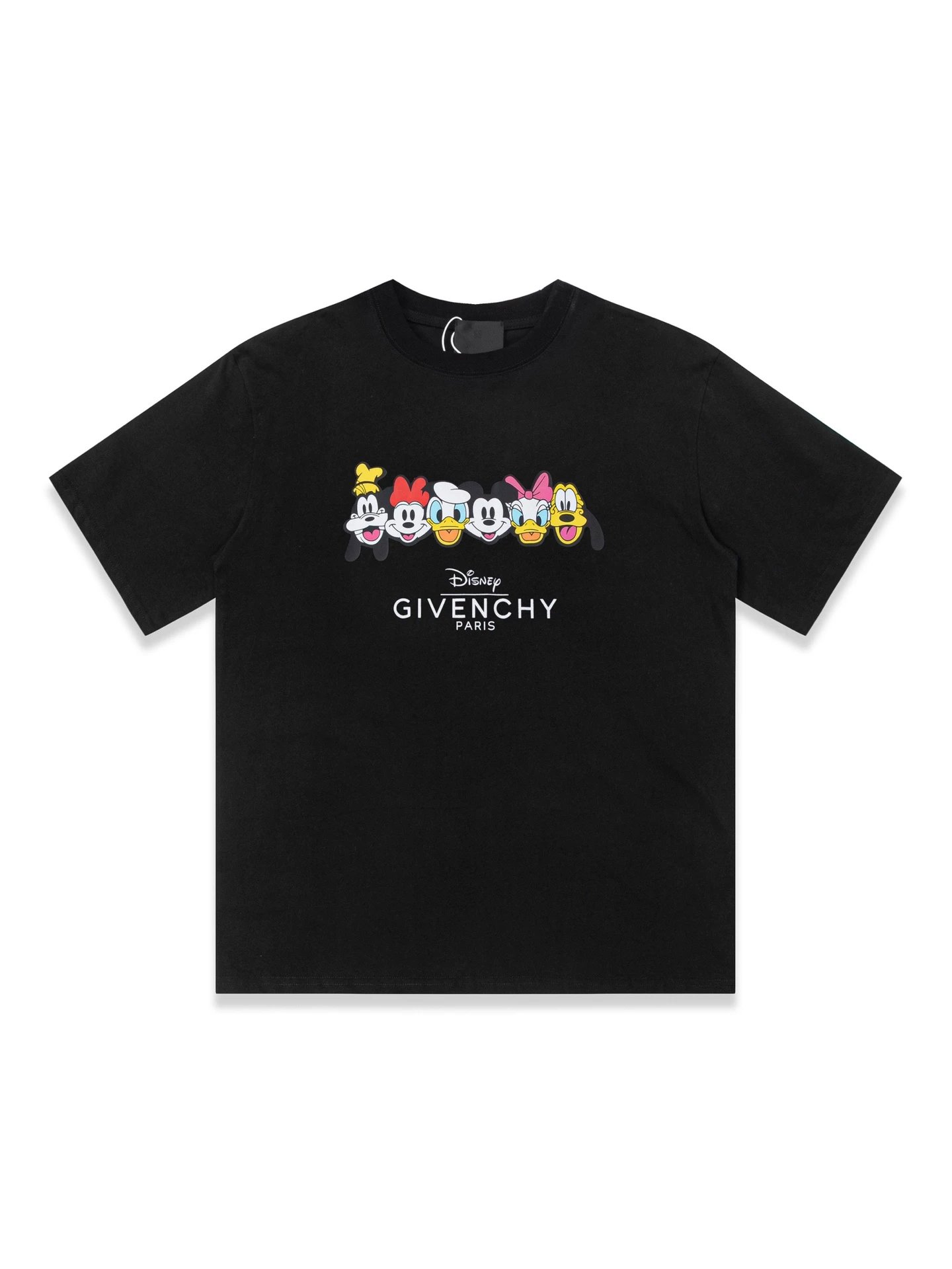Givenchy Limited Edition Black Cartoon Logo T-Shirt