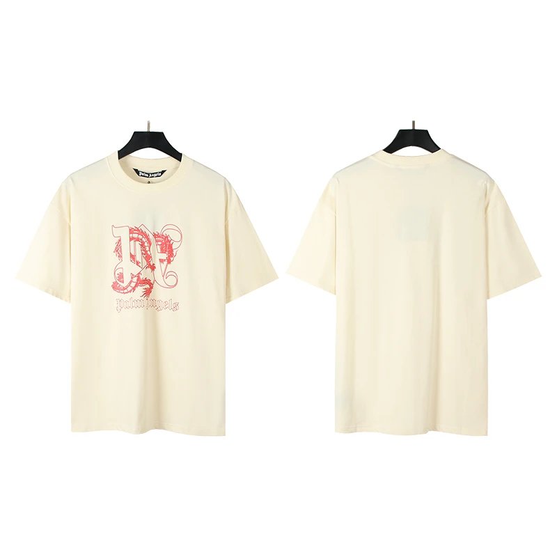 Palm Angels Off White Vintage Logo T Shirt