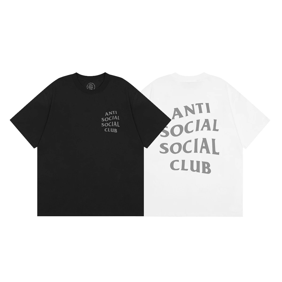Anti Social Social Club Logo Cotton T-Shirt Unisex Tee