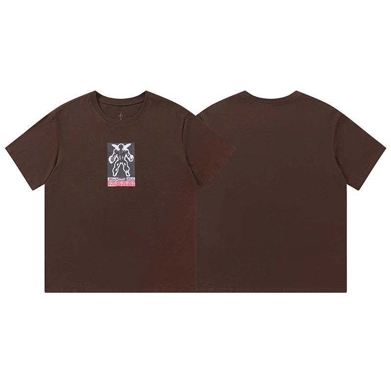 Kaws Brown Companion Print Cotton Unisex Streetwear T-Shirt