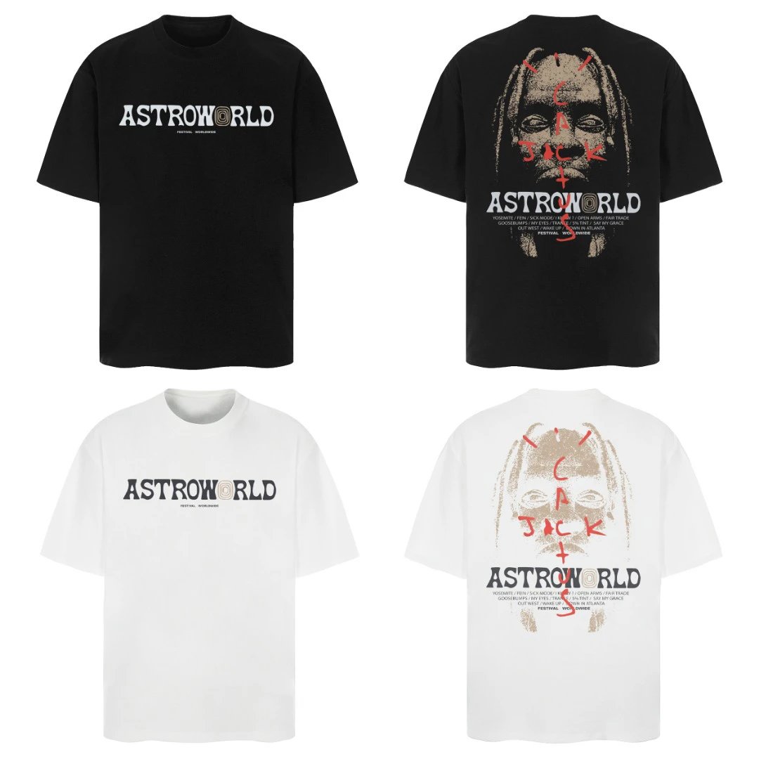 Cactus Jack Astroworld Travis Scott Graphic T-Shirt