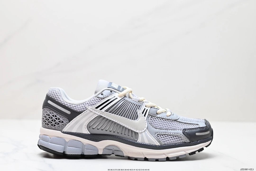 Nike Retro Gray White Mesh Running Shoes