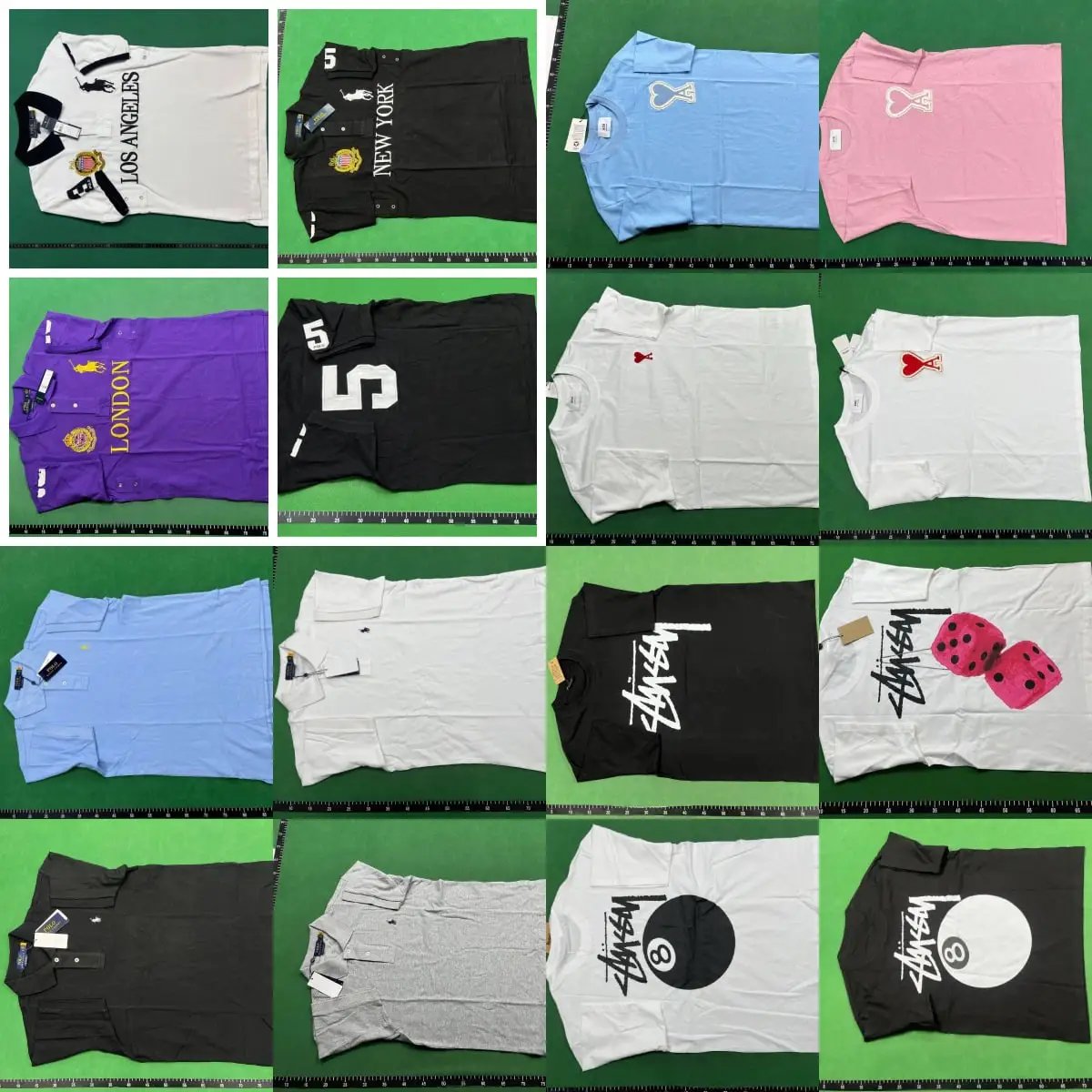 Assorted Men's Polo Shirts and T-Shirts