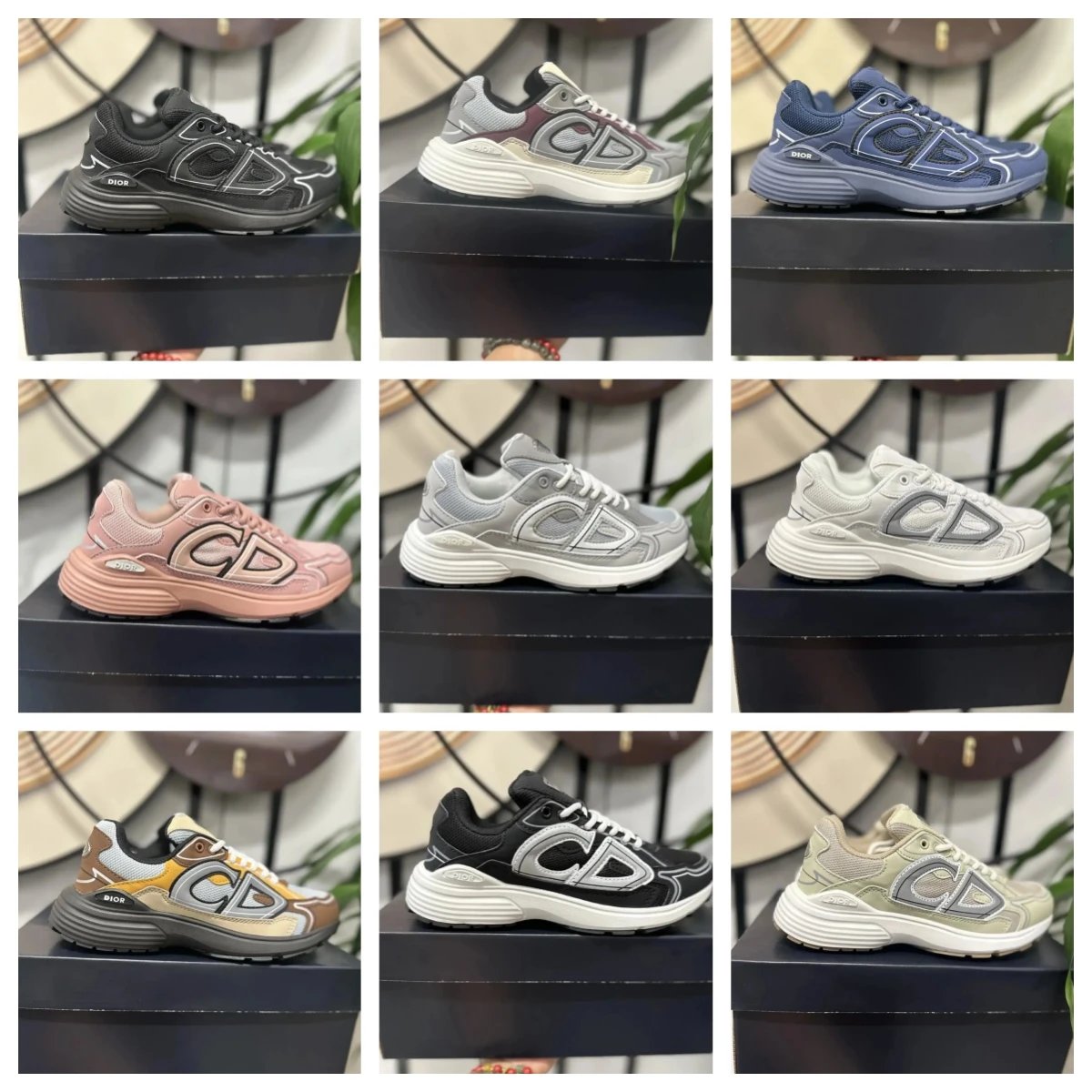 Dior CD Sneakers Multi Color C
