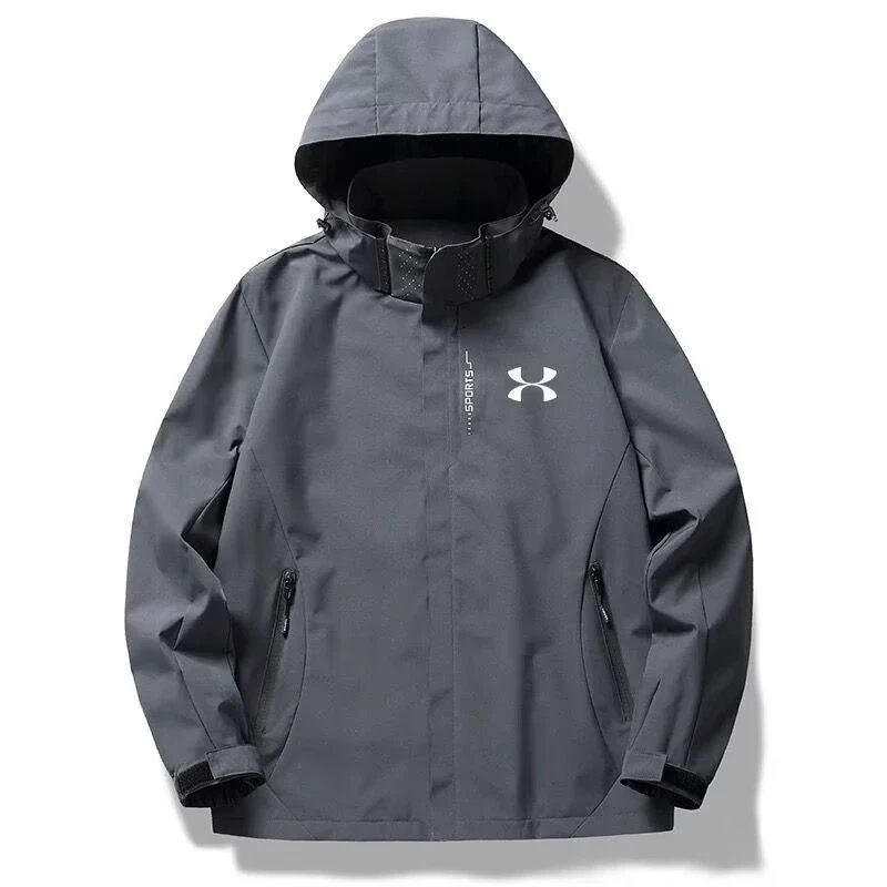 UA gray (detachable hood)