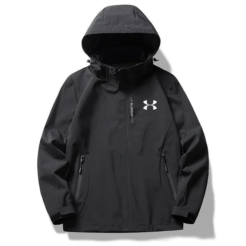 UA black (detachable hood)