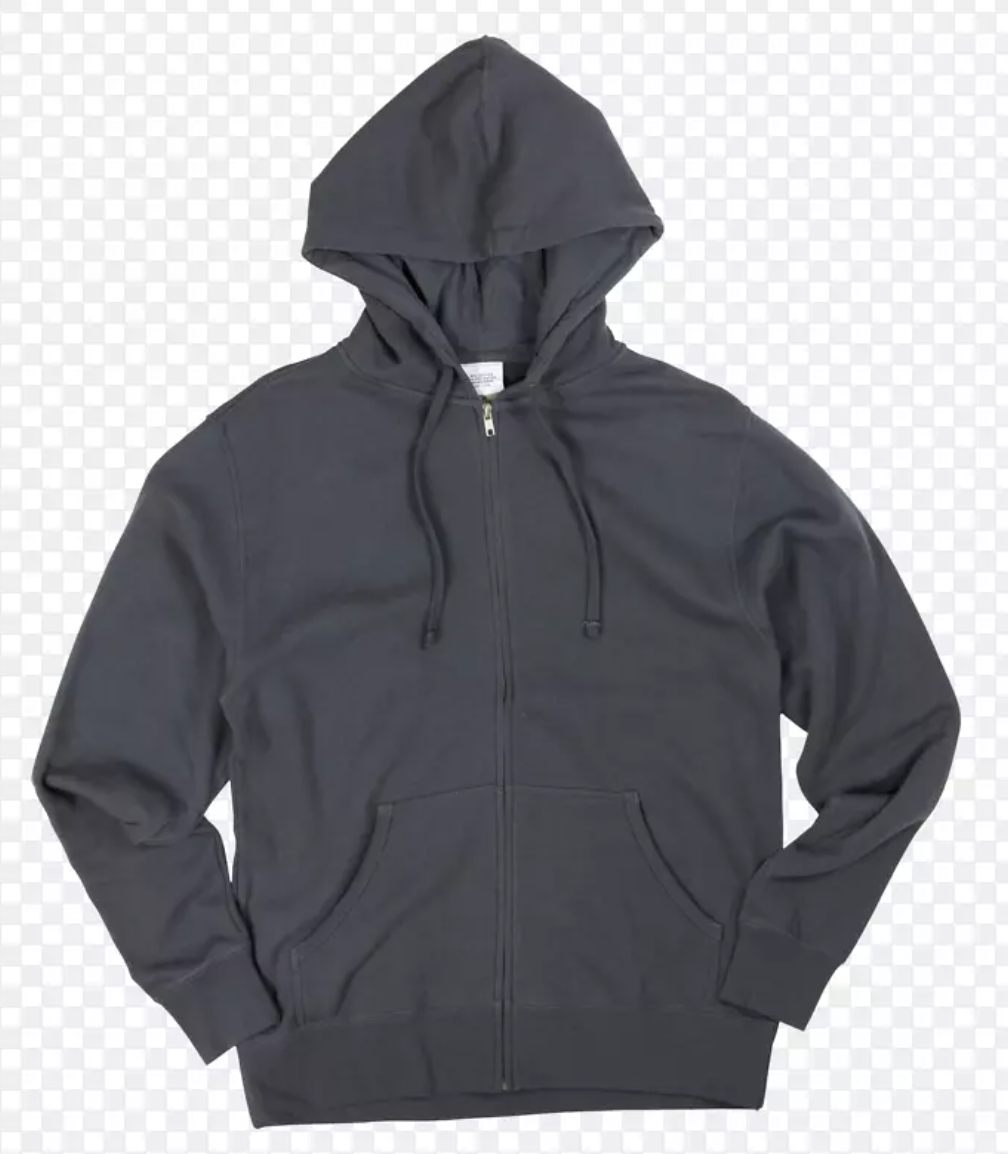 Tri color zipper hoodie set 10230452
