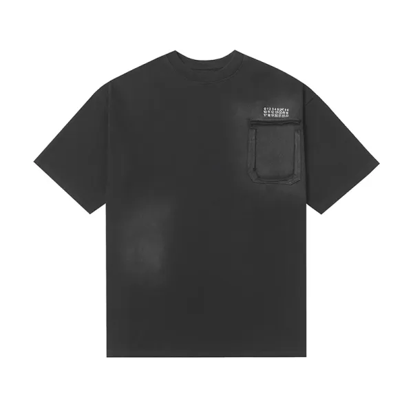 Off-White Industrial Pocket T-Shirt Black - 1