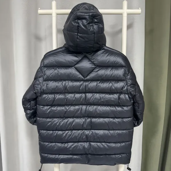 Polo Ralph Lauren Down Jacket Black Hooded Puffer - 6
