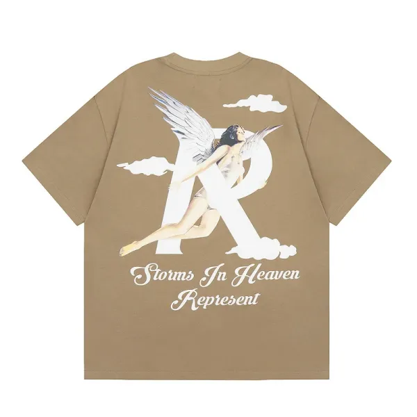 Represent Storms In Heaven Graphic Tee Beige T-Shirt - 1