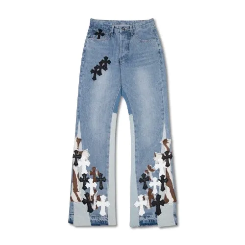 Gallery Dept. Cross Patchwork Flare Jeans - 2