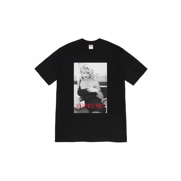 Supreme Anna Nicole Smith Photo Tee Black T-Shirt - 1
