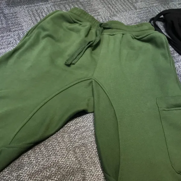 Stone Island Shadow Project Washed Black Sweatpants - 3