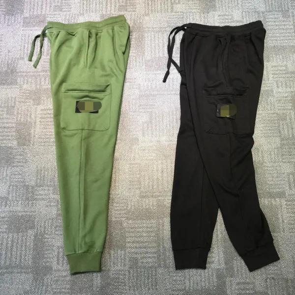 Stone Island Shadow Project Washed Black Sweatpants - 5