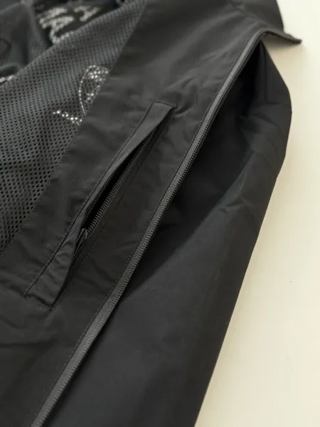 Balenciaga x Automobili Lamborghini Windbreaker Black Jacket - 12