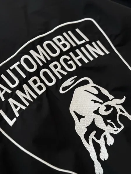 Balenciaga x Automobili Lamborghini Windbreaker Black Jacket - 9