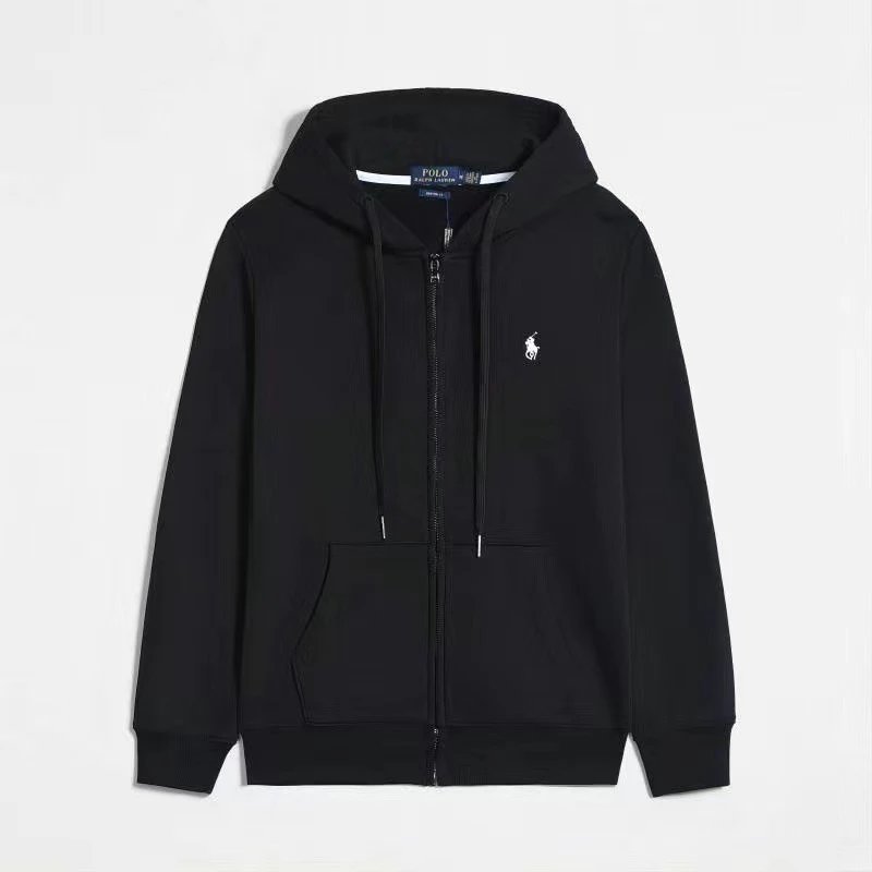 Polo Ralph Lauren Classic Fit Full-Zip Hoodie Black - 8