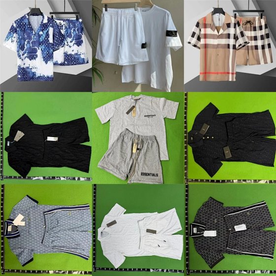 2026 Summer Must-Have High-Quality Short Sleeve Set Collection (One-Stop Service)