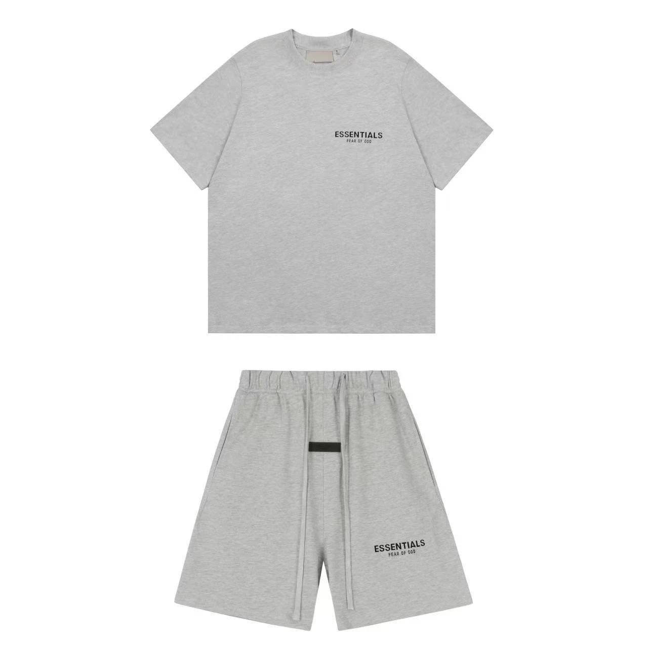 Heather Gray Short Sleeve Set 32