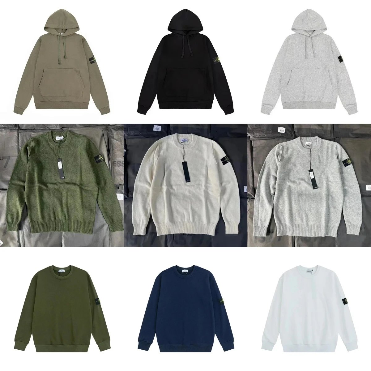 LQH20-Stone Sweatshirt-Solid Color-Hot Collection whatsapp +86 18259024114