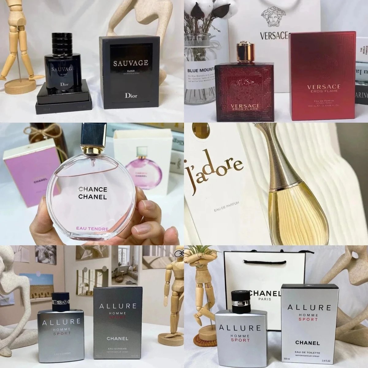 Dior Sauvage / Versace Eros Fl