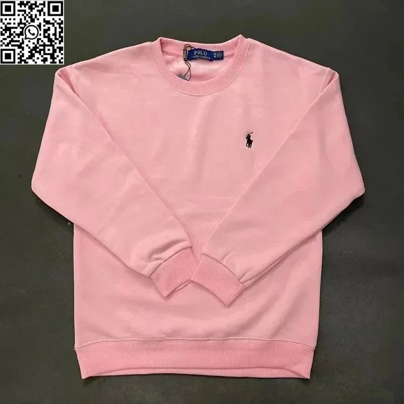 Polo Ralph Lauren Classic Fit Crewneck Sweatshirt Pink