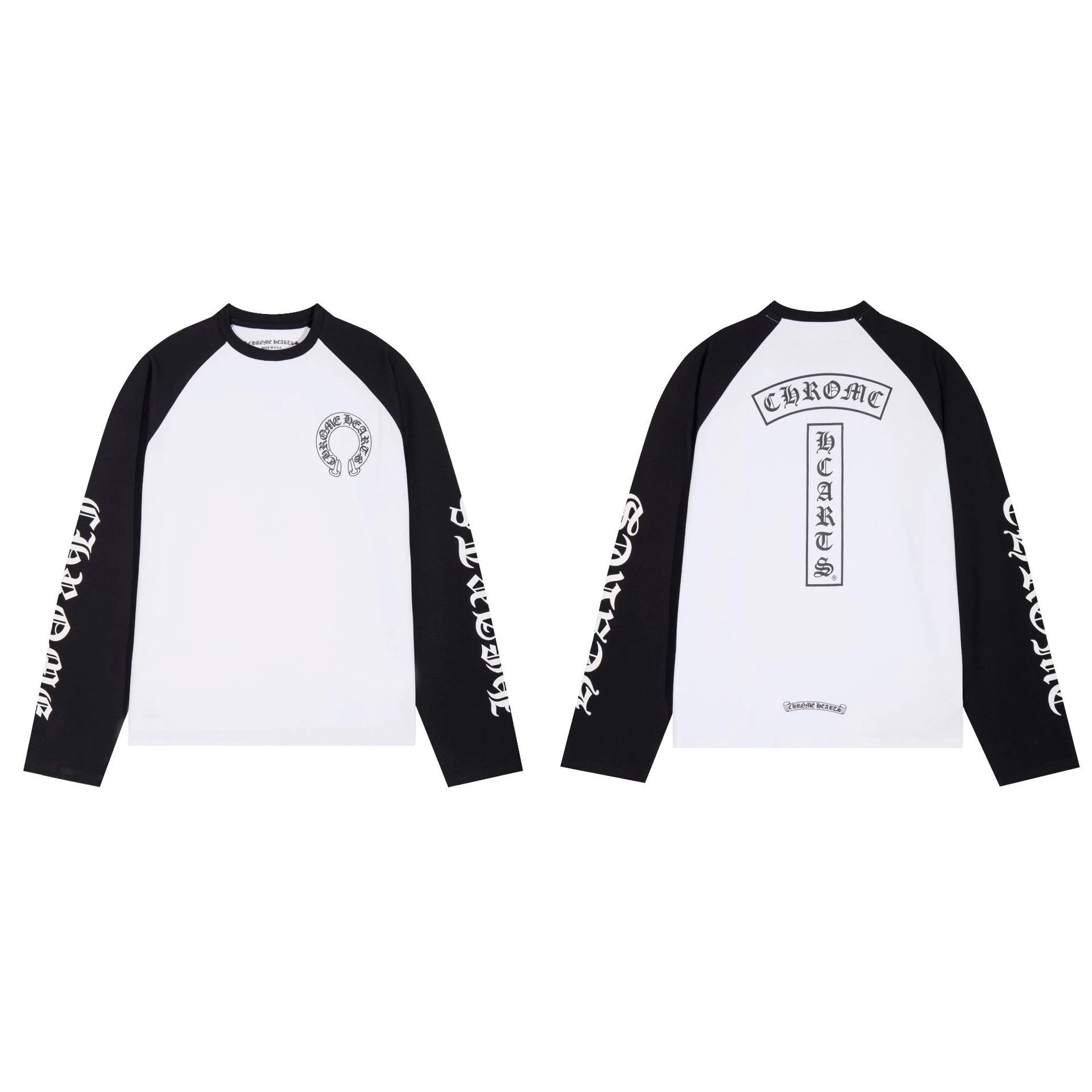 Black and White Color Block 2*Top quality