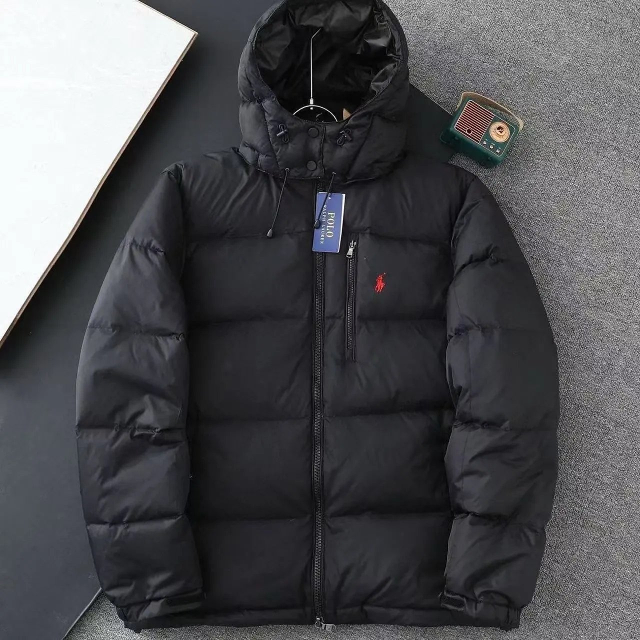 Polo Ralph Lauren Puffer Jacket Down Black