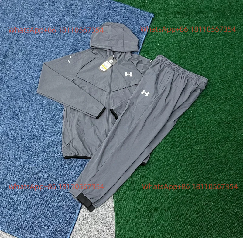 UA - Gray Hooded Set