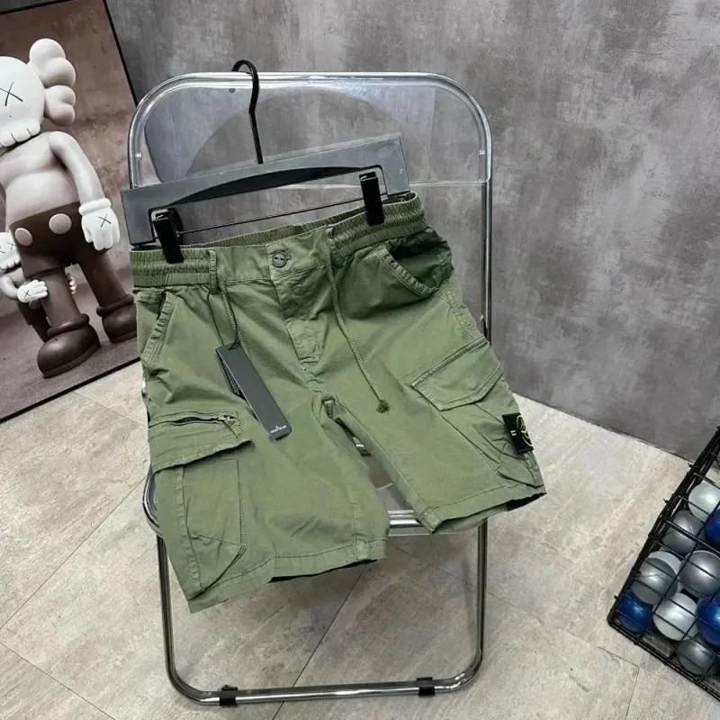 Cargo Shorts - Olive Green