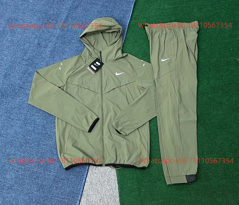 Nike - Green Hooded Set