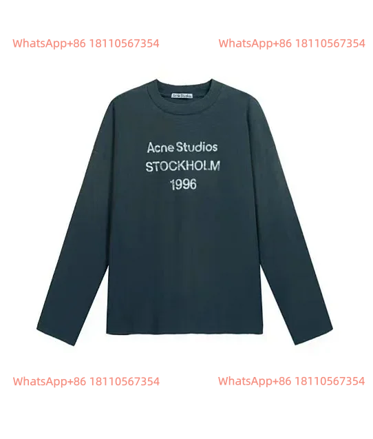 Acne Studios 1996-Long Sleeve (Navy Blue)