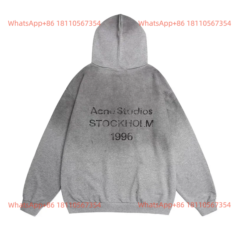 Acne Studios 1996-Hoodie (Grey)