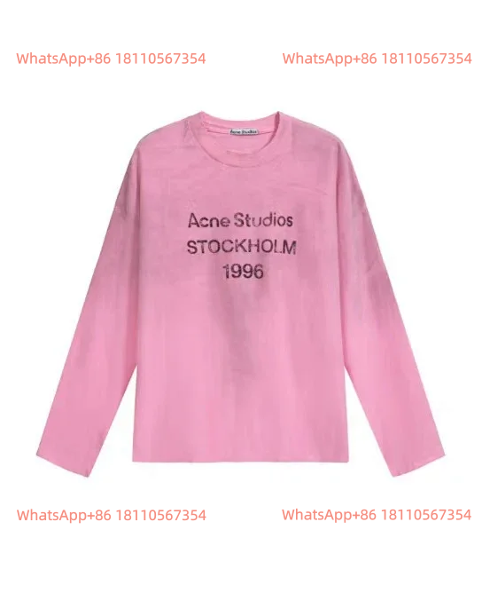 Acne Studios 1996-Long Sleeve (Pink)