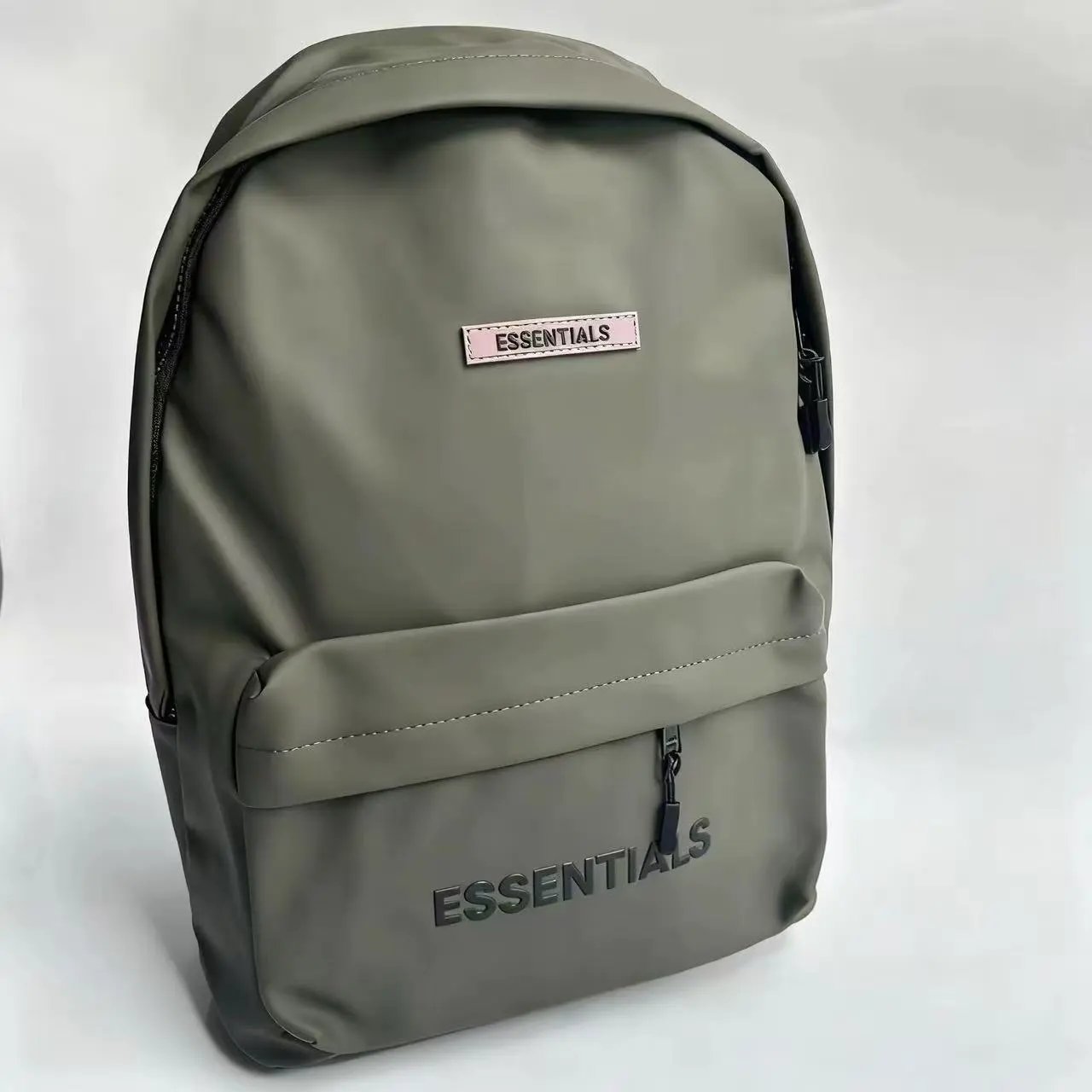 ESSENTIALS-Army Green (Screen Print)-Style 3