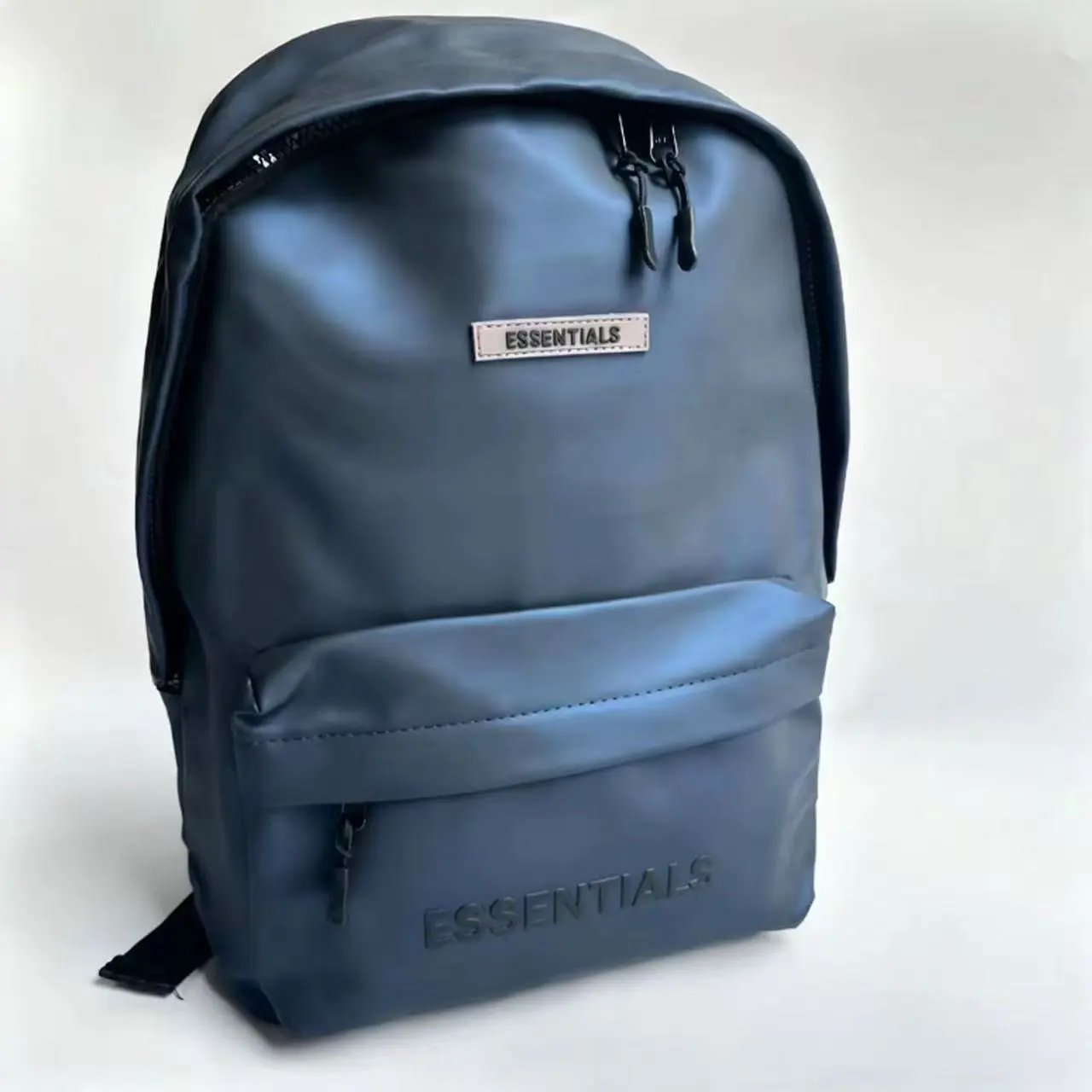 ESSENTIALS-Blue (Screen Print)-Style 3