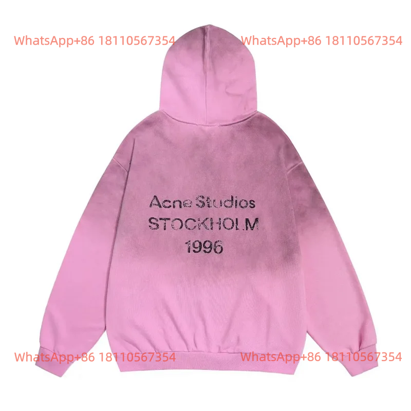 Acne Studios 1996-Hoodie (Pink)