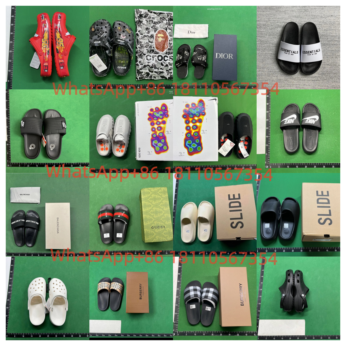 K01 New Trendy Casual Fashion Brand Slippers Big Collection WhatsApp+86 181 1056 7354