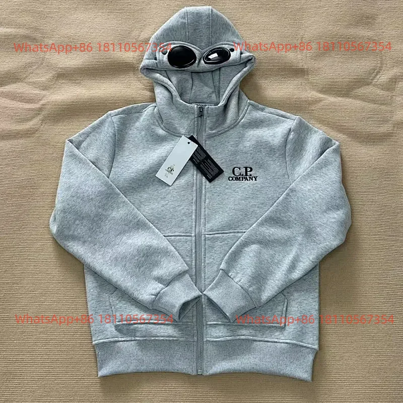 CP-Zip-Up Hoodie (Grey)