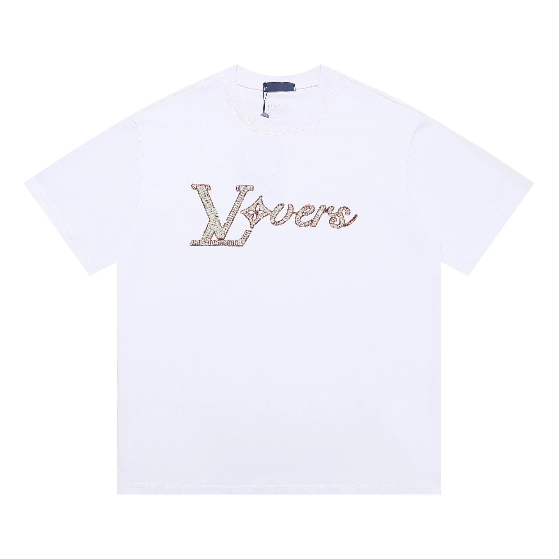 Louis Vuitton T-Shirts Graphic Short-Sleeve — 8