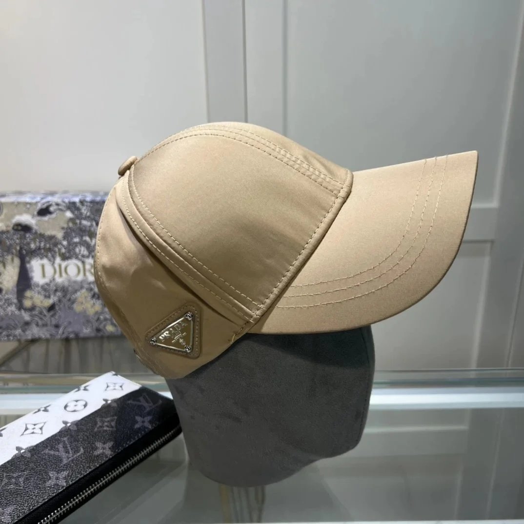 Prada Hats Logo Baseball Cap — 3