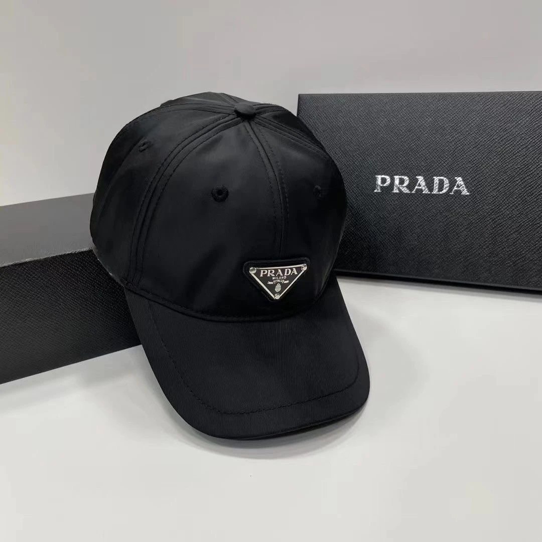Prada Hats Logo Baseball Cap — 4