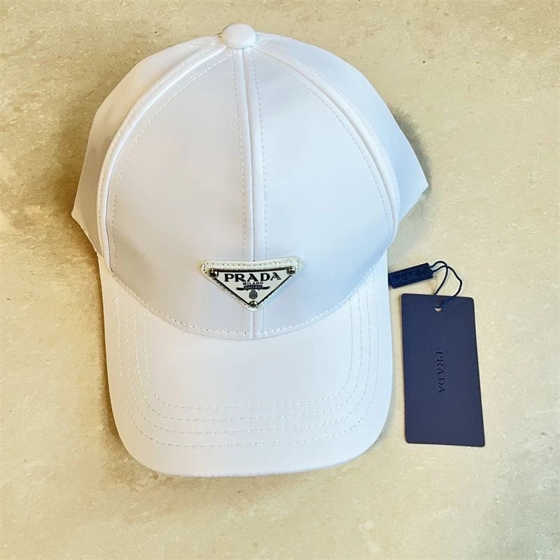 Prada Hats Logo Baseball Cap — 5