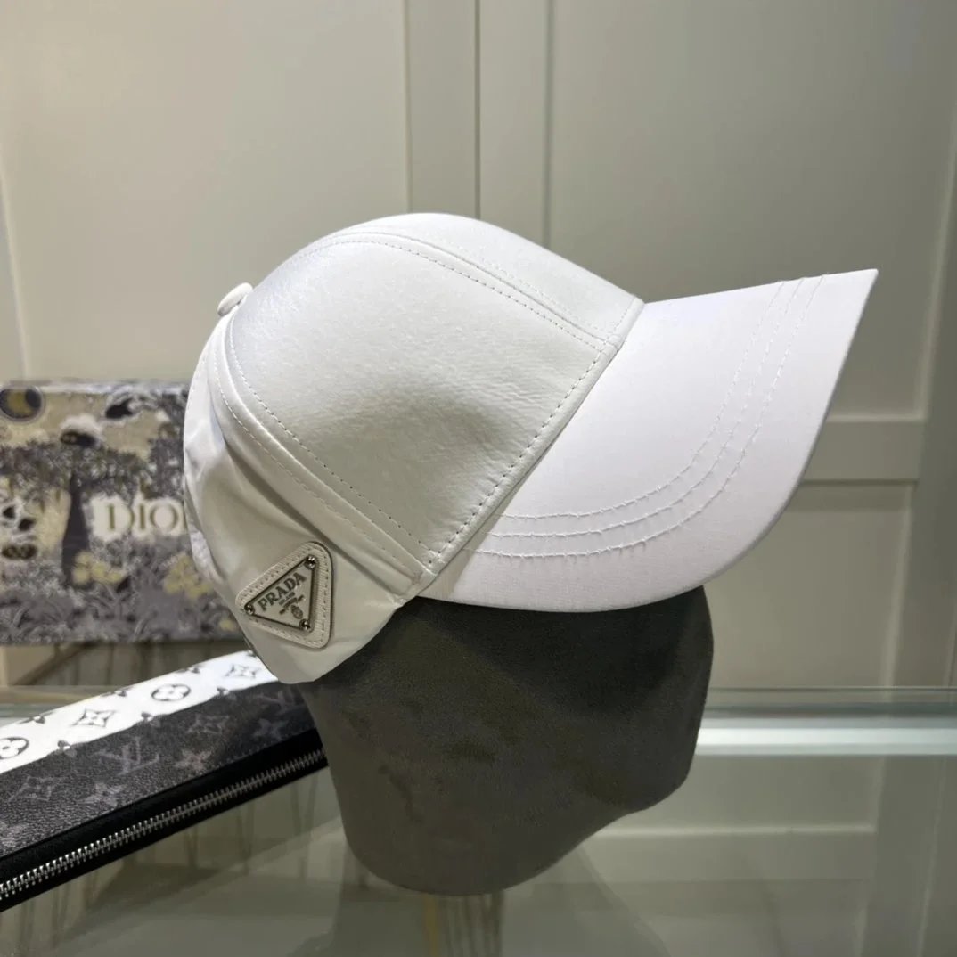 Prada Hats Logo Baseball Cap — 2